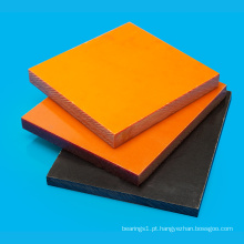 Folha de resina fenólica de baquelite preta / laranja